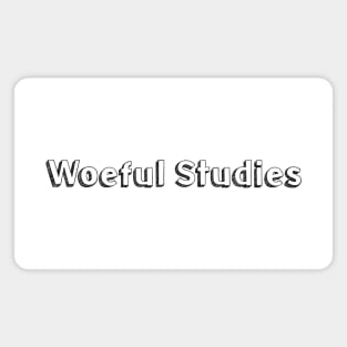 Woeful Studies // Typography Design Magnet